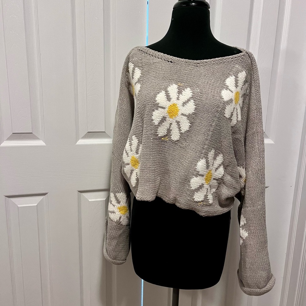 Brand new with tags, adorable cotton blend sweater ￼
